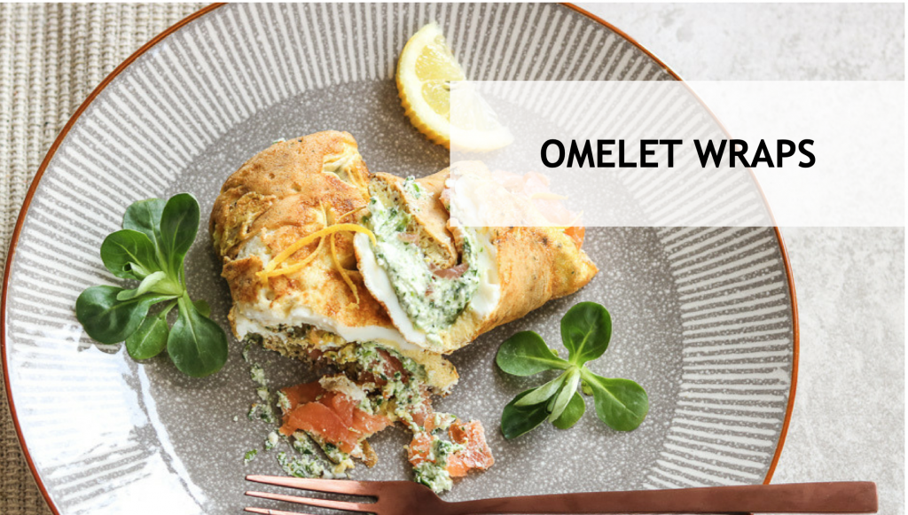 Omelette wraps