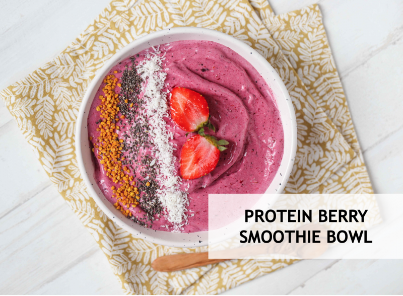 Protein Berry Smoothie (vegan)