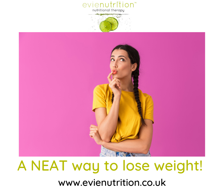 NEAT exercise to lose weight with evienutrition