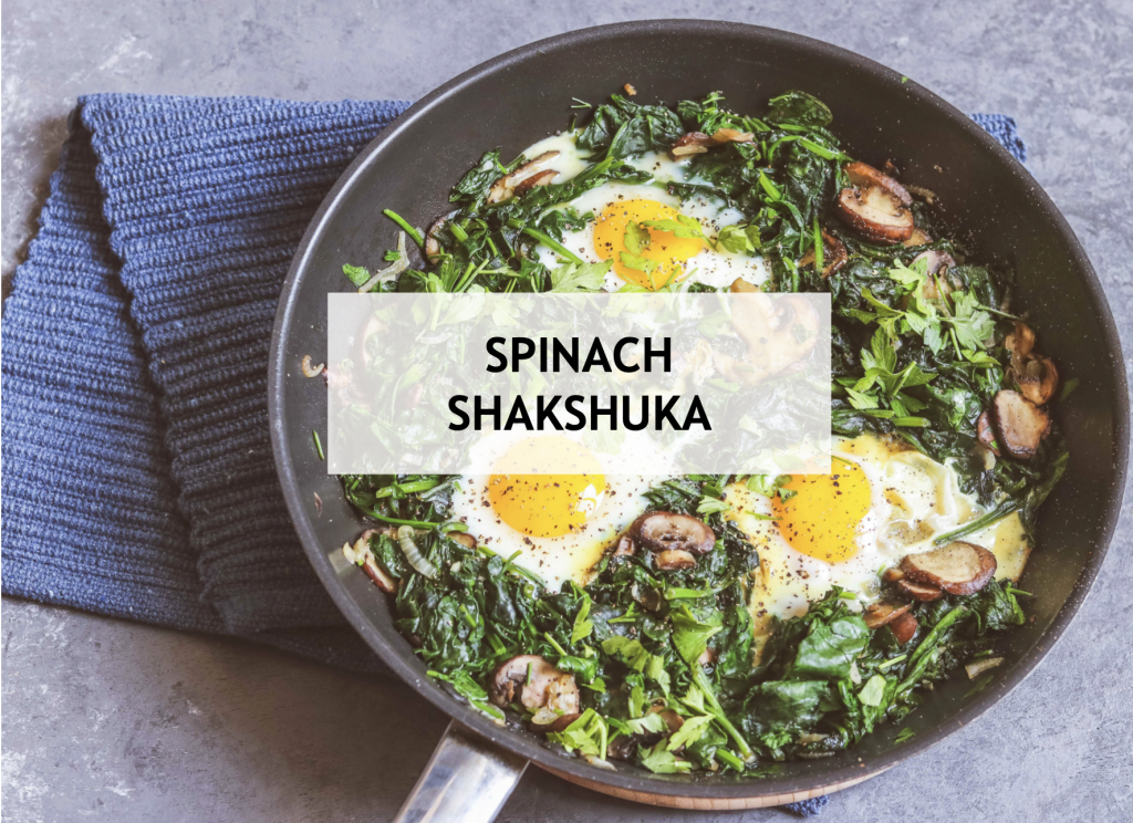 Spinach Shakshuka recipe nutrition