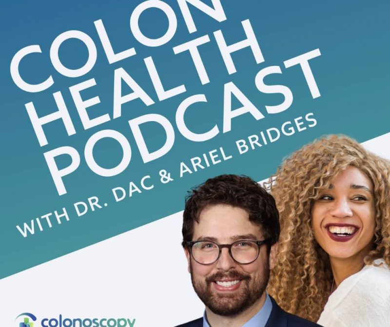 Colon health podcast cover