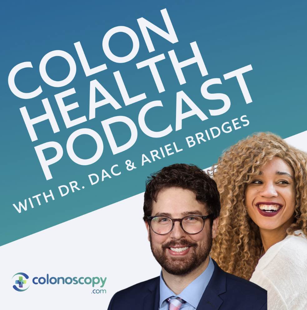Colon health podcast cover