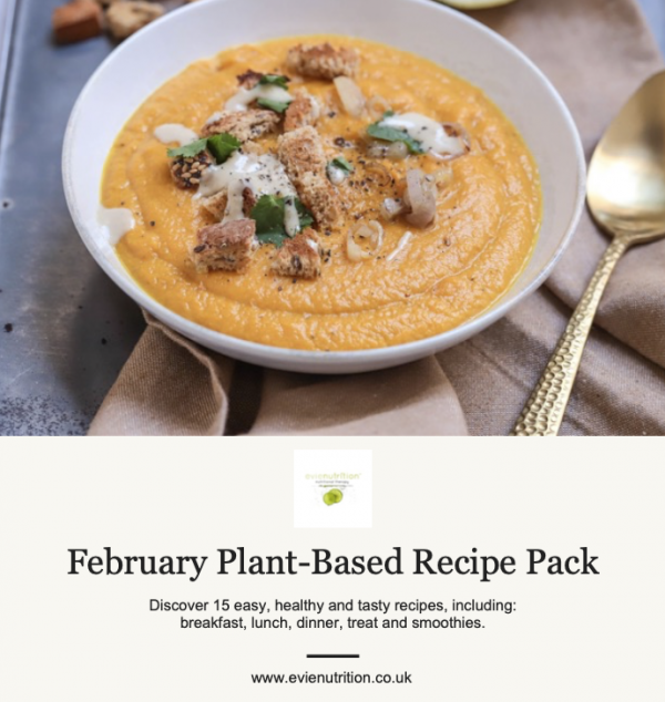 Plant based recipe pack