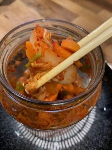 Kimchi fermented food probiotic diet 