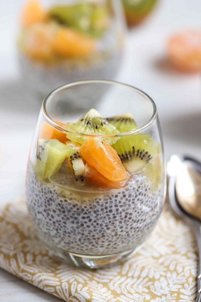 Picture of Chia seed pudding that might help weight loss