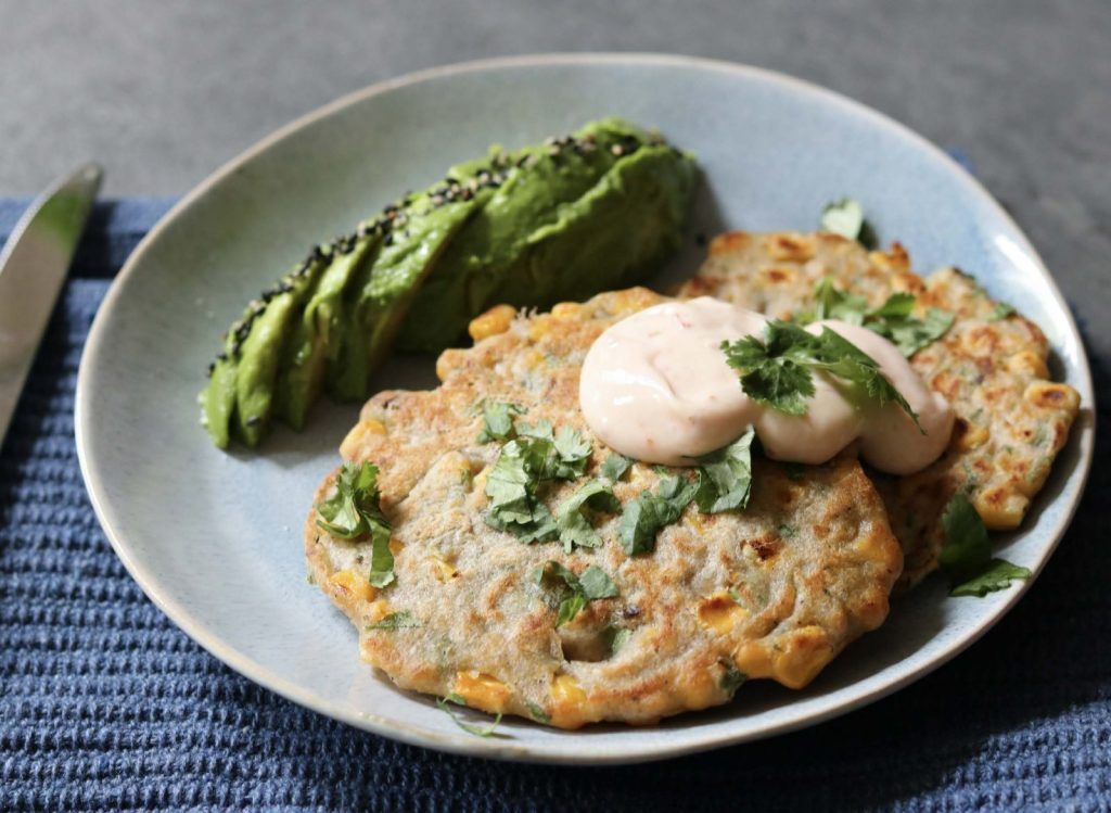 SWEETCORN FRITTERS