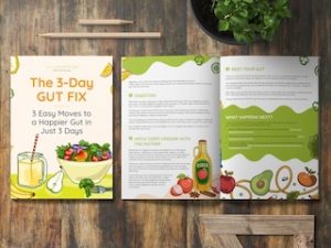 The 3-Day Gut Fix The 3-Day Gut Fix for improved digestive and gut health