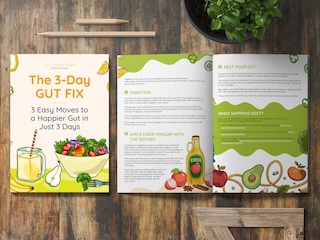 The 3-Day Gut Fix for improved digestive and gut health